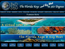 Tablet Screenshot of 360floridakeys.com